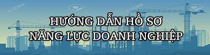 chứng chỉ năng lực hoạt động xây dựng
