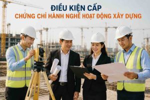 điều kiện cấp chứng chỉ hành nghề xây dựng
